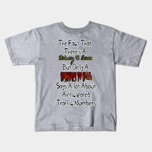 Anticipated Traffic Kids T-Shirt